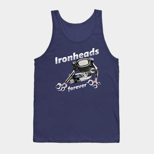 Ironheads forever 3 Tank Top by motomessage